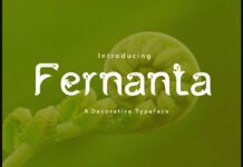 Fernanta Font Poster 1