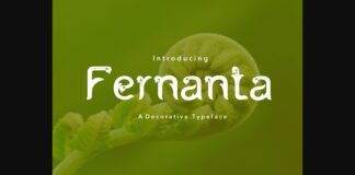 Fernanta Font Poster 1