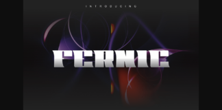 Fernic Font Poster 1