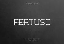 Fertuso Font Poster 1