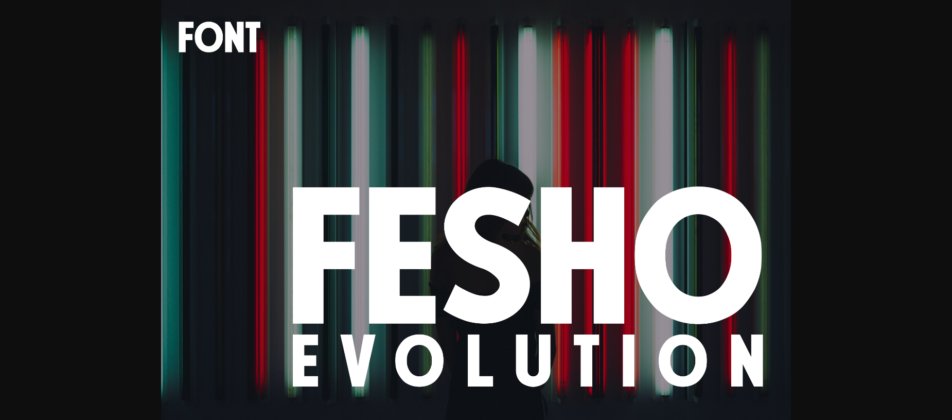 Fesho Evolution Font Poster 3