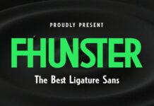 Fhunster Font Poster 1