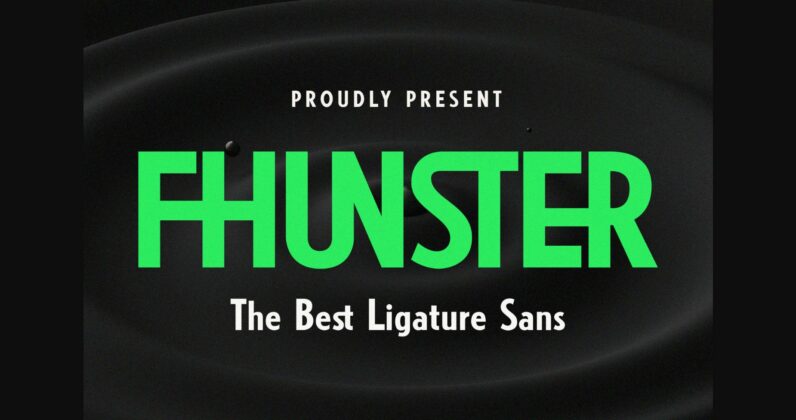 Fhunster Font Poster 1