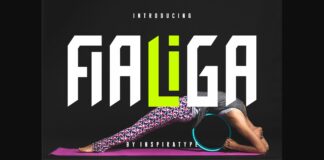 Fialiga Font Poster 1