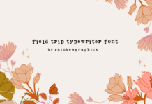 Field Trip Typewriter Poster 1