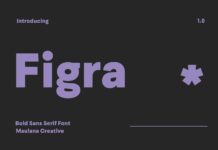 Figra Font Poster 1