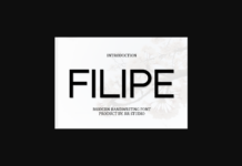 Filipe Font Poster 1