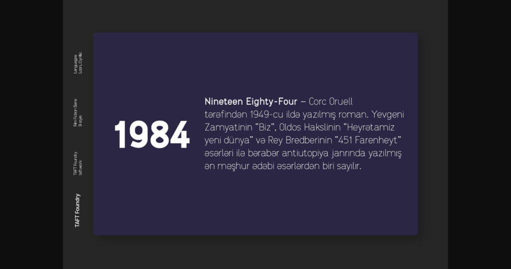 Film Fiction Font Poster 5