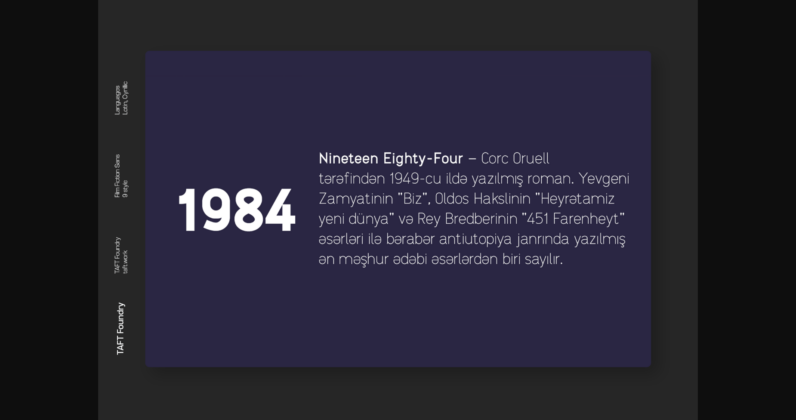 Film Fiction Font Poster 5