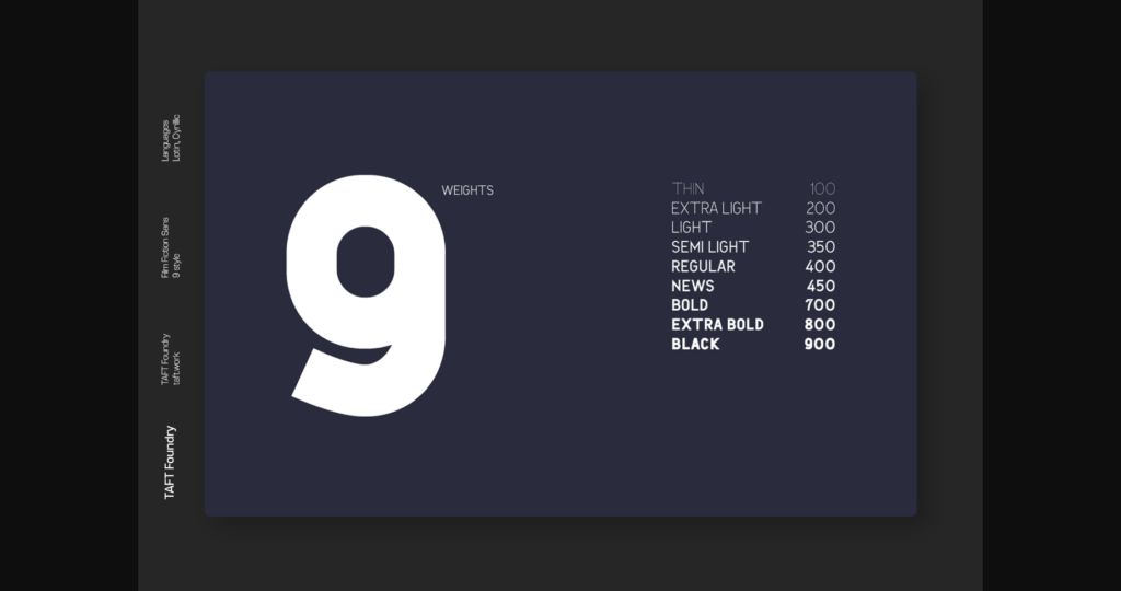 Film Fiction Font Poster 10