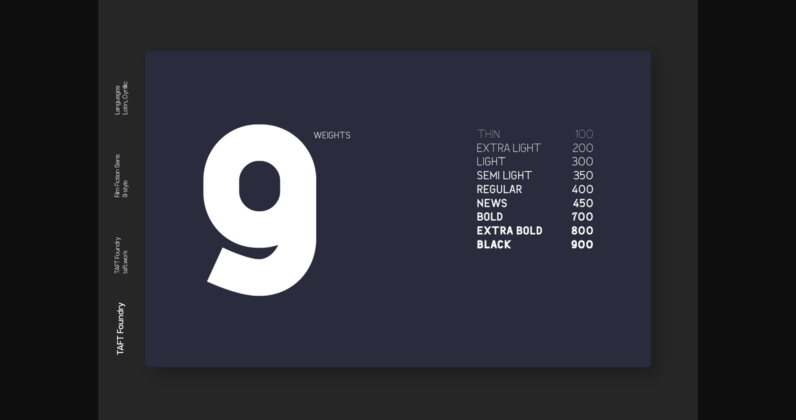 Film Fiction Font Poster 10
