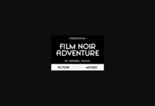 Film Noir Adventure Font Poster 1