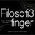 Filosofi3 Finger Font