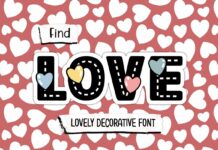 Find Love Font Poster 1