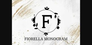 Fiorella Font Poster 1