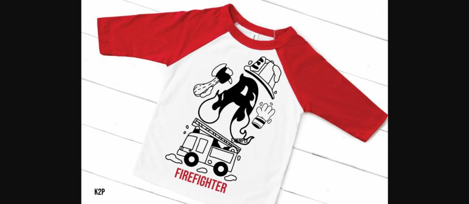 Firefighter Christmas Font Poster 7