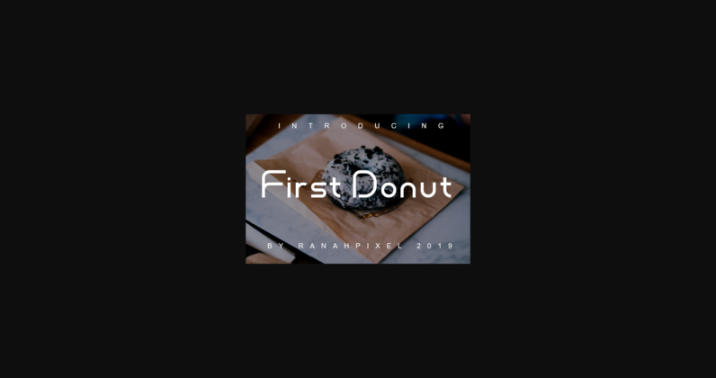 First Donut Poster 3