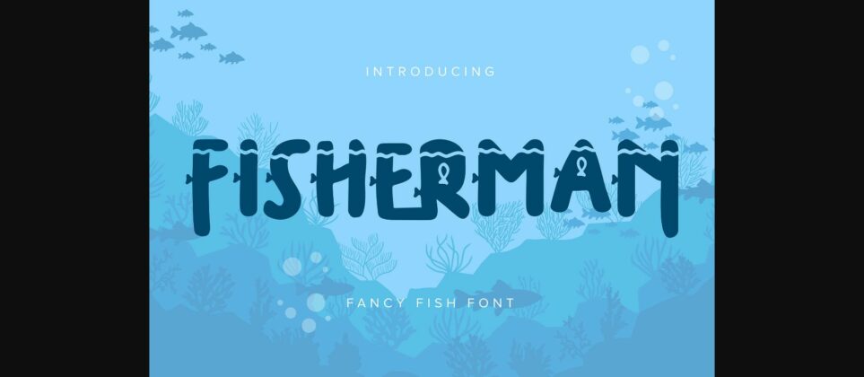 Fisherman Font Poster 3