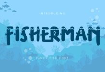 Fisherman Font Poster 1