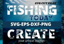 Fishing Today Font Poster 1