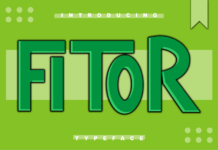 Fitor Font Poster 1