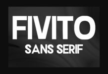 Fivito Font Poster 1