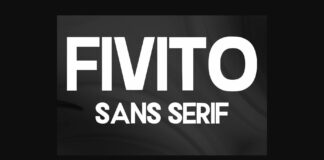 Fivito Font Poster 1