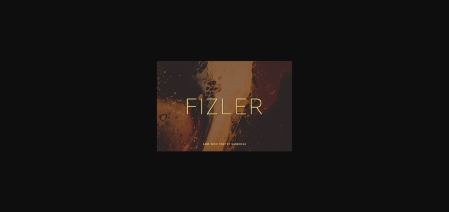 Fizler Font Poster 3