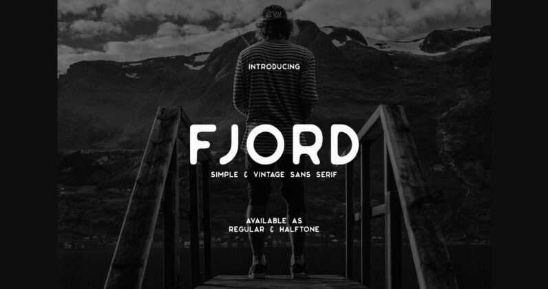 Fjord Font Poster 1