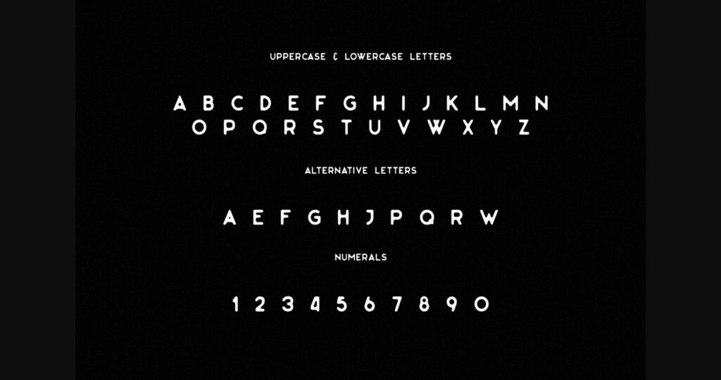 Fjord Font Poster 4