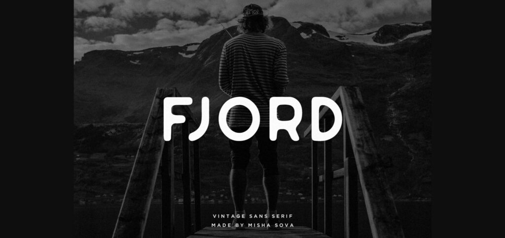 Fjord Font Poster 3