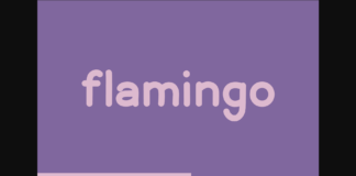 Flamingo Font Poster 1