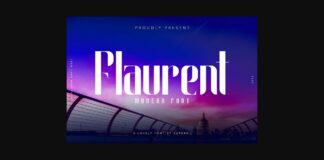 Flaurent Font Poster 1