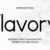 Flavory Font