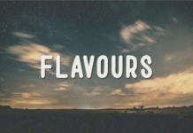 Flavours Font Poster 1