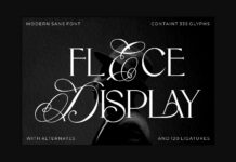 Flece Display Font Poster 1