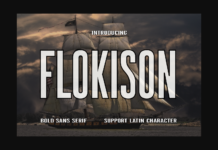 Flokison Font Poster 1