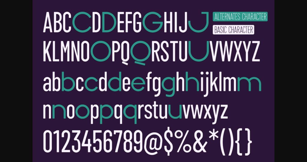 Floogn Font Poster 10