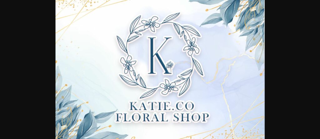 Floral Baby Monogram Font Poster 4