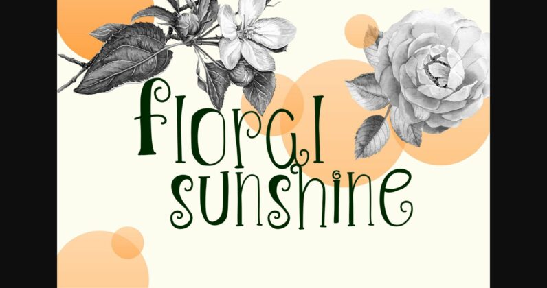 Floral Sunshine Poster 3