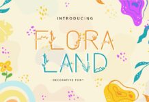 Floraland Font Poster 1