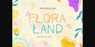 Floraland Font Poster 1
