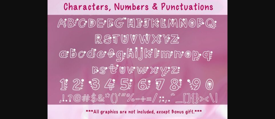 Floralist Font Poster 7