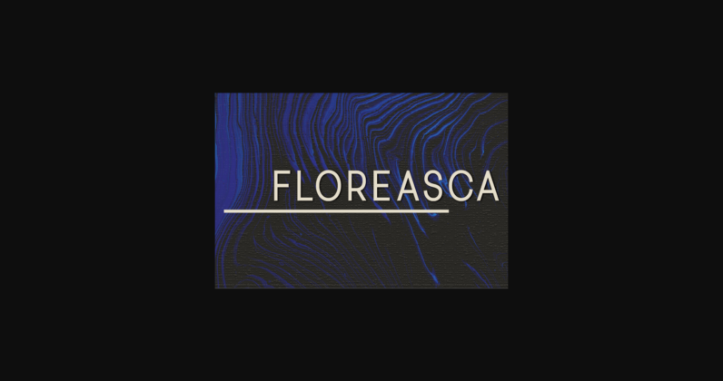 Floreasca Font Poster 3