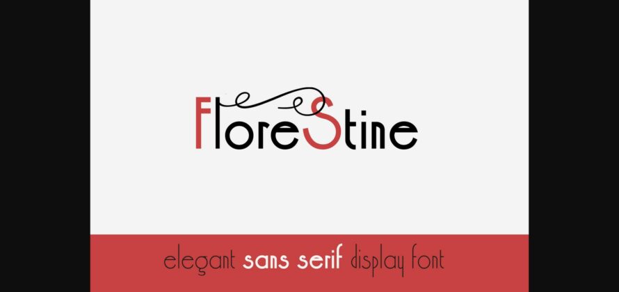 Florestine Font Poster 3