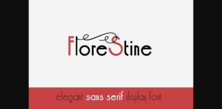 Florestine Font Poster 1