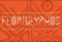 FloriGlyphos Font Poster 1