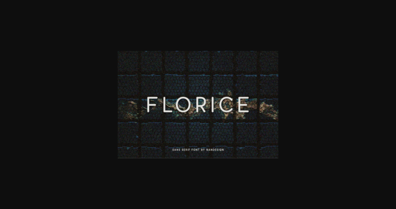 Florice Font Poster 3