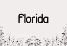 Florida Font Florida Font Poster 1