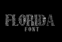 Florida Font Poster 1